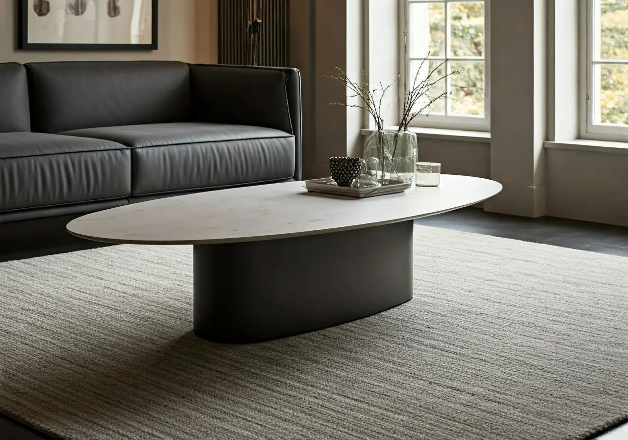 Discover the Sophistication of Oval Coffee Tables - Belaré Home