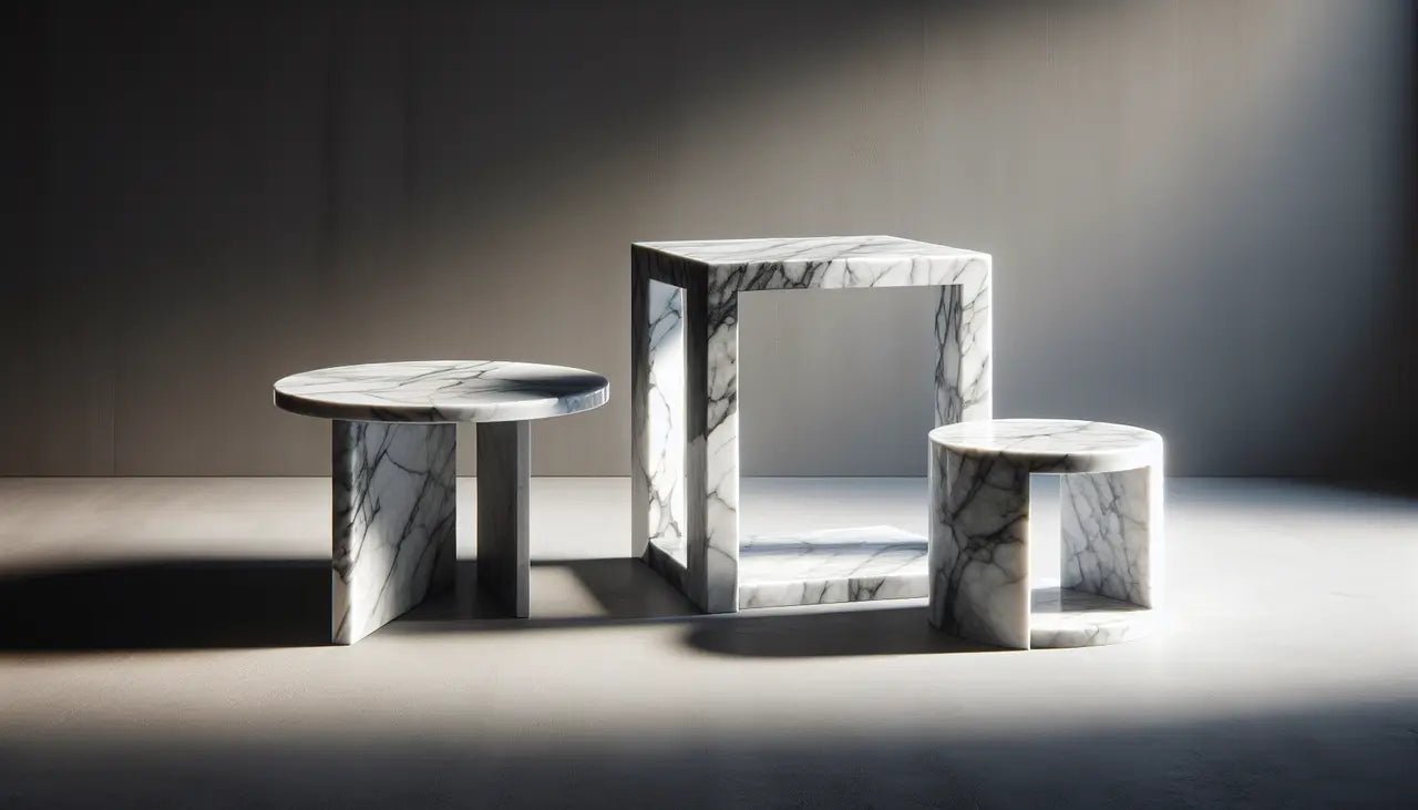 From Function to Fashion: The Evolution of the Marble Side Table in Modern Interior Design - Belaré Home