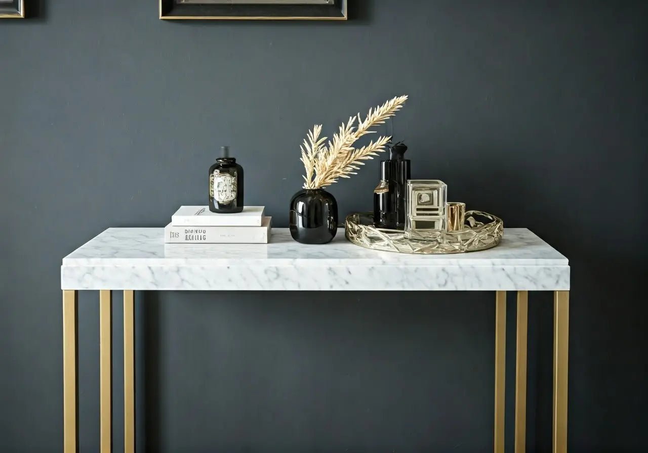 How Do I Care for My Marble Console Table? - Belaré Home