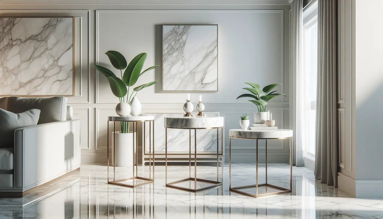 The Art of Making a Statement with Classy End Tables in Modern Homes - Belaré Home