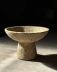 Sand Pedestal Bowl - Belaré Home