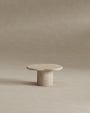 Tuscani Travertine Side Table - Belaré Home