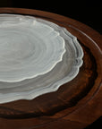 Organic Alabaster Plates - Set of 4 - Belaré Home