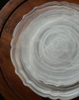 Organic Alabaster Plates - Set of 4 - Belaré Home