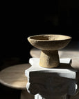 Sand Pedestal Bowl - Belaré Home