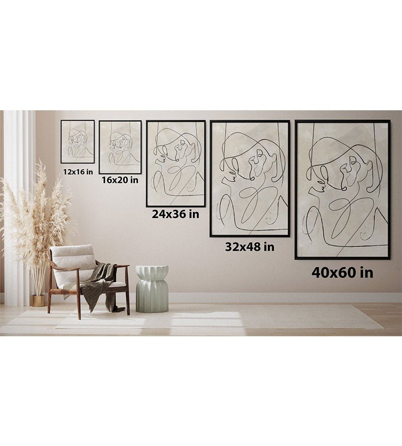 The Kiss Canvas - Belaré Home