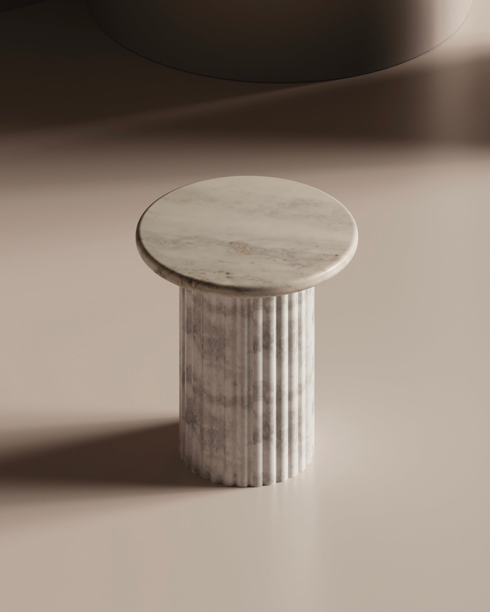 Waverly Marble End Table - Belaré Home