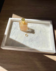 Organic Stone Marble Tray - Belaré Home