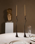 Ferra Lily Candle Holders (Set of 2) - Belaré Home
