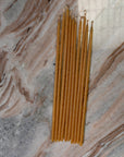 Beeswax Taper Candles (Set of 10) - Belaré Home